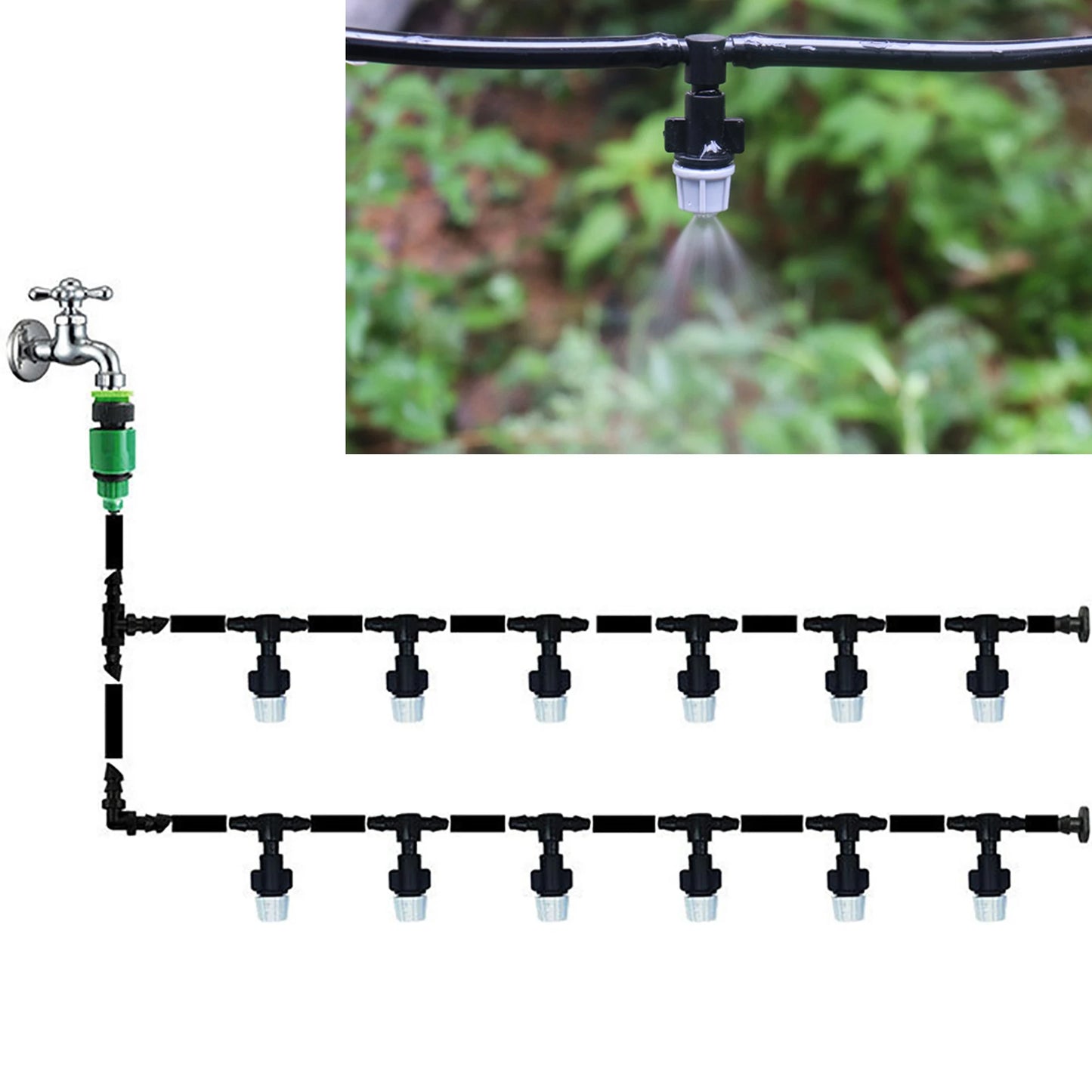 Garden Fog Nozzles irrigation system