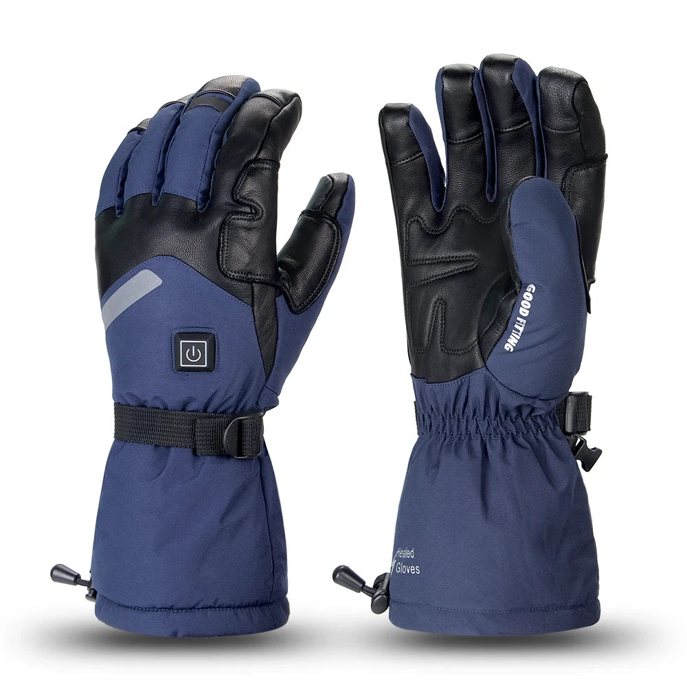 Heated Winter Gloves USB Rechargeable