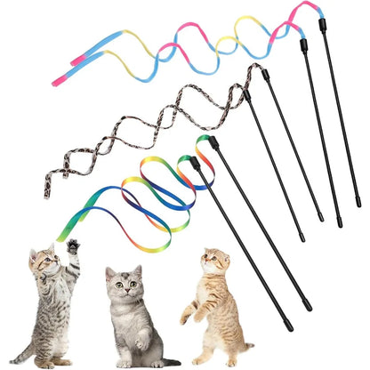 Cat Wand Toy Set