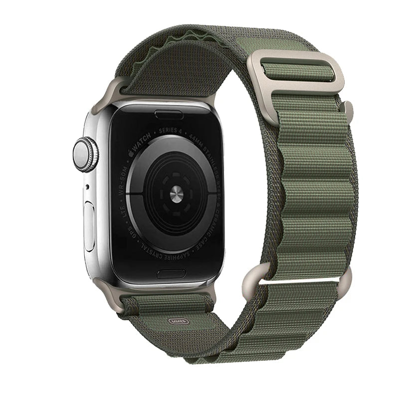 Straps for Apple watch Ultra 3 band 49mm 45mm 46mm 42mm 44mm 41 40mm Nylon Alpine bracelet correa iwatch Series 11 10 9 8 7 6 SE