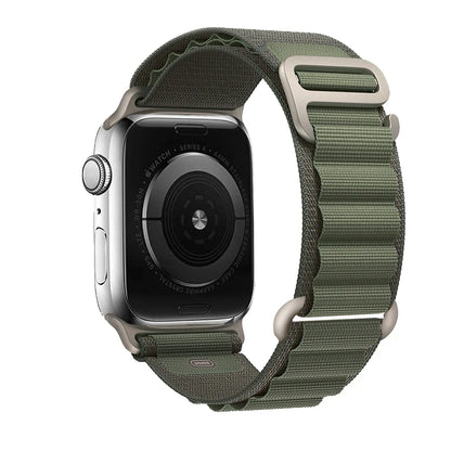 Straps for Apple watch Ultra 3 band 49mm 45mm 46mm 42mm 44mm 41 40mm Nylon Alpine bracelet correa iwatch Series 11 10 9 8 7 6 SE