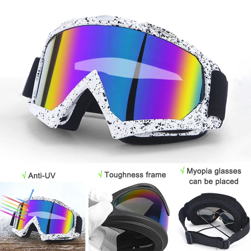 Anti-Fog Ski Snowboard Goggles