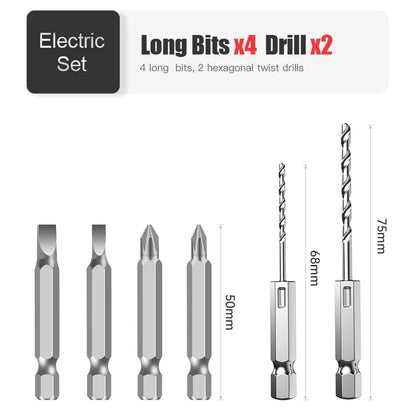 47 in 1 Electric Screwdriver Drill Set