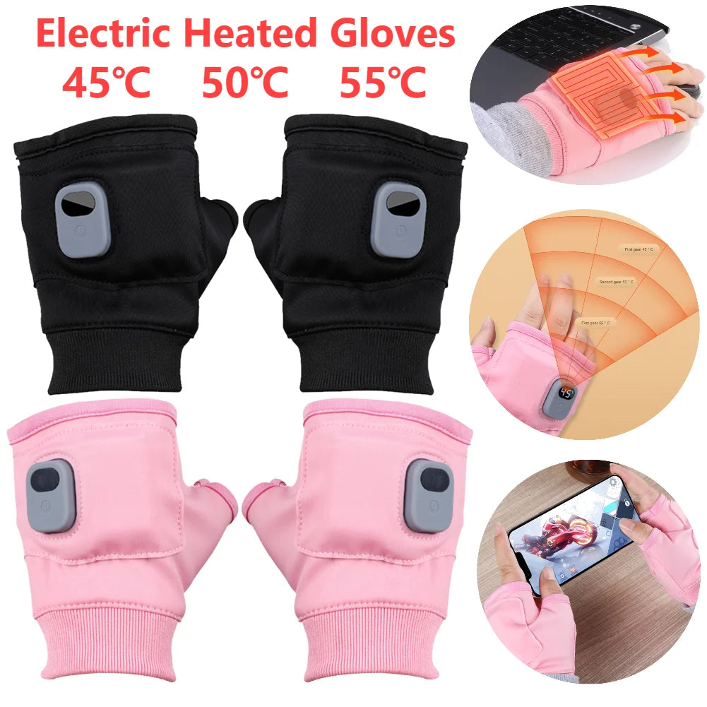 Heated USB Winter Gloves