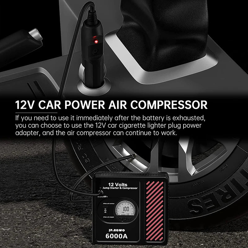 2000A 3000A 6000A Car Booster Professional Jump Starter