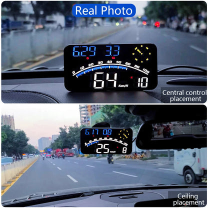 V41 GPS HUD Head Up Display Car Speed Windshield