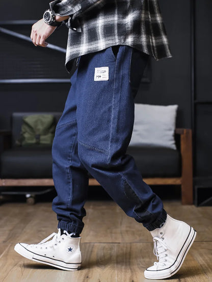 Men Loose Joggers Streetwear Harem Jeans