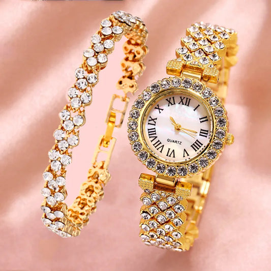 Women Luxury Rhinestone Watch