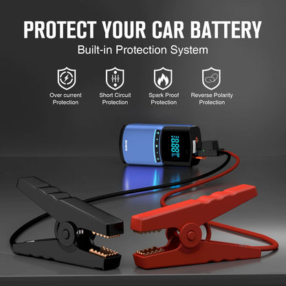 4 in 1 Car Jump Starter Air Pump