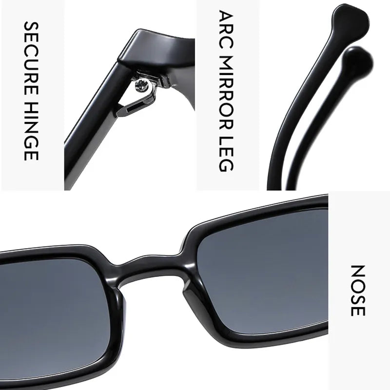 Women Luxurious Rectangle Sunglasses