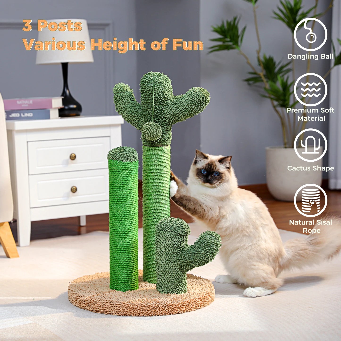 Cactus Cat Scratcher