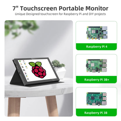 7/10 Inch Touchscreen HD Display Portable Monitor