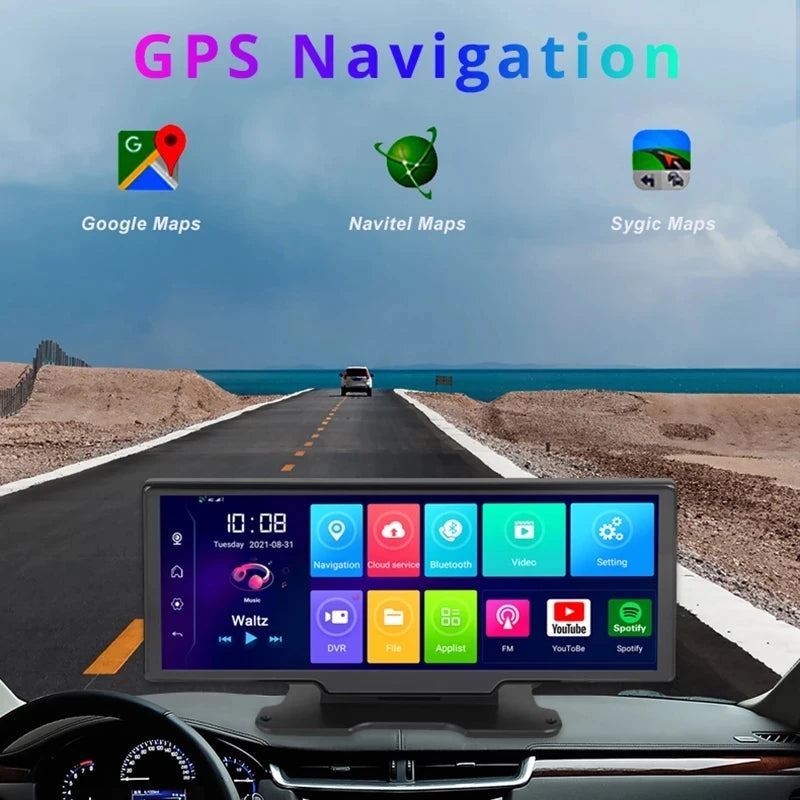 11" IPS Touch Car Android GPS Navigation