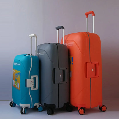 100% PP Anti-scraping Rolling Luggage