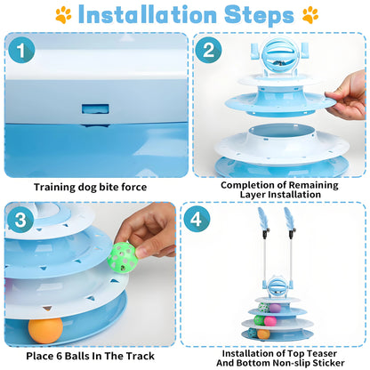 Interactive Puzzle Ball Cat Toy