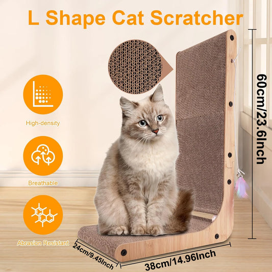 L Shape Cat Scratcher