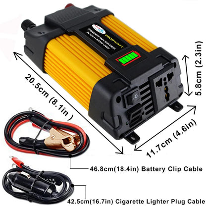 20W Solar Panel 30A Controller 6000W Modified Sine Inverter