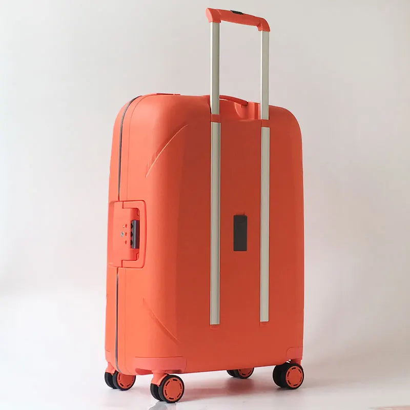 100% PP Anti-scraping Rolling Luggage