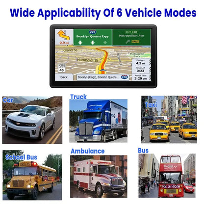 7"/5" Car GPS Navigation