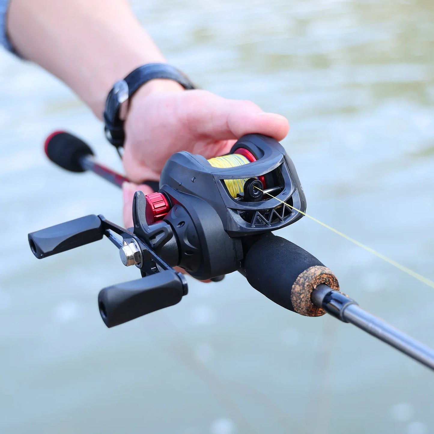 Baitcasting Fishing Rod and Reel Combo