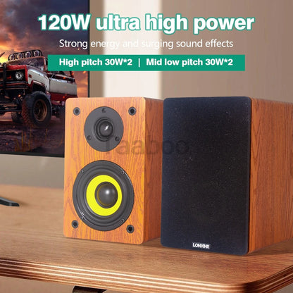 120W High-power High-Bookshelf Speaker