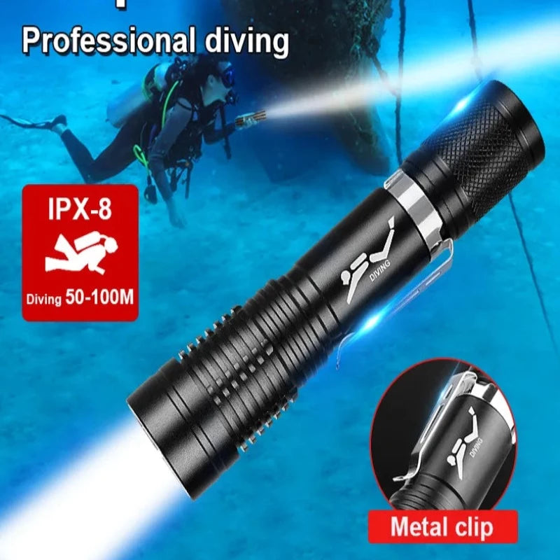 Super Bright Diving Flashlight