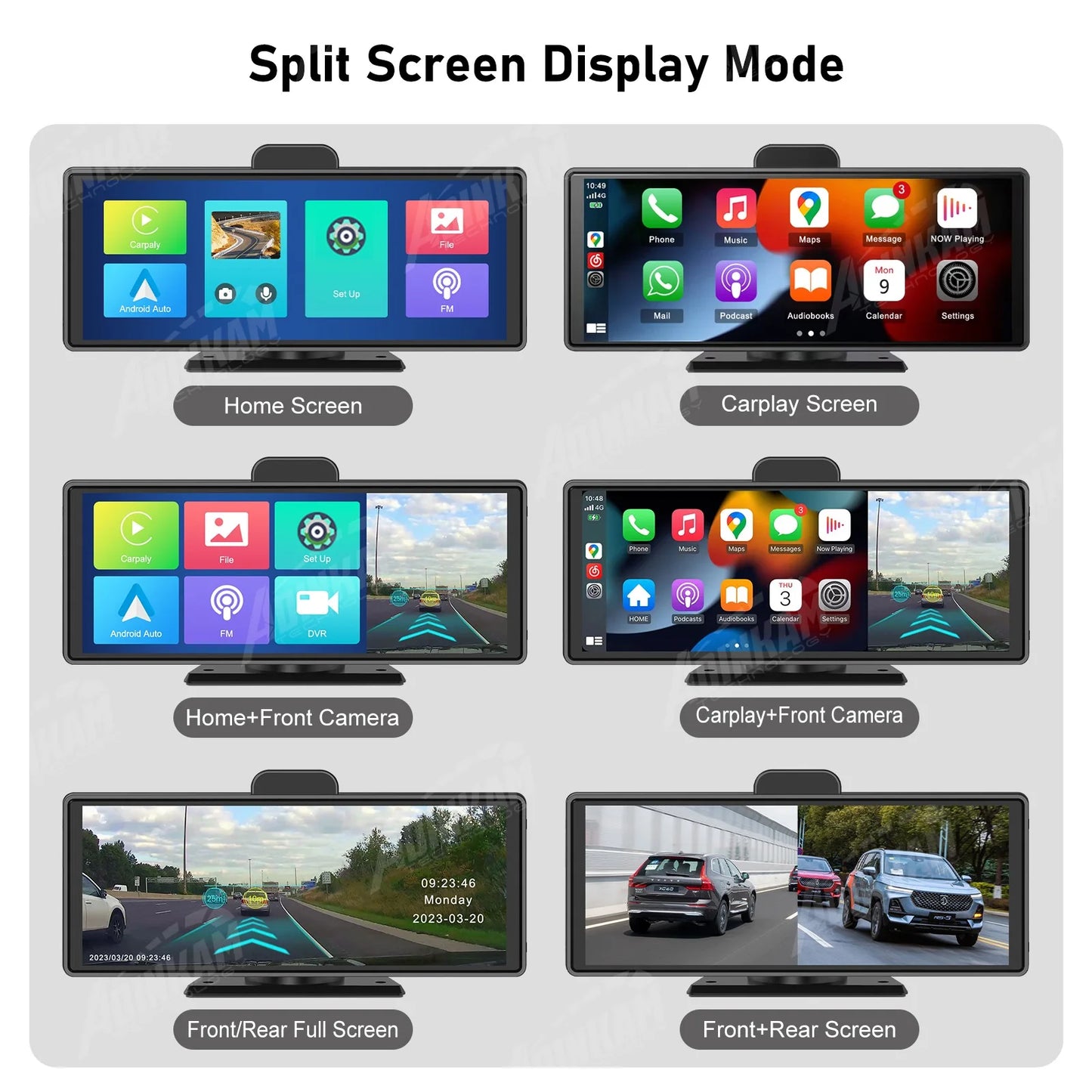 10.26Inch 5G WIFI ADAS GPS  Navigation