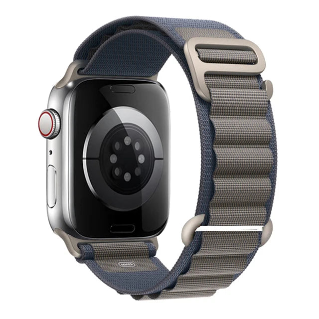 Straps for Apple watch Ultra 3 band 49mm 45mm 46mm 42mm 44mm 41 40mm Nylon Alpine bracelet correa iwatch Series 11 10 9 8 7 6 SE