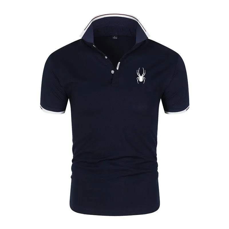 Men's Lapel Anti-pillin Polo Shirt