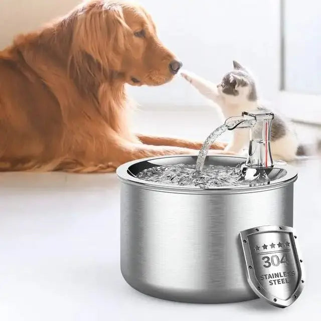 2L fully stainless steel  cat water fountain