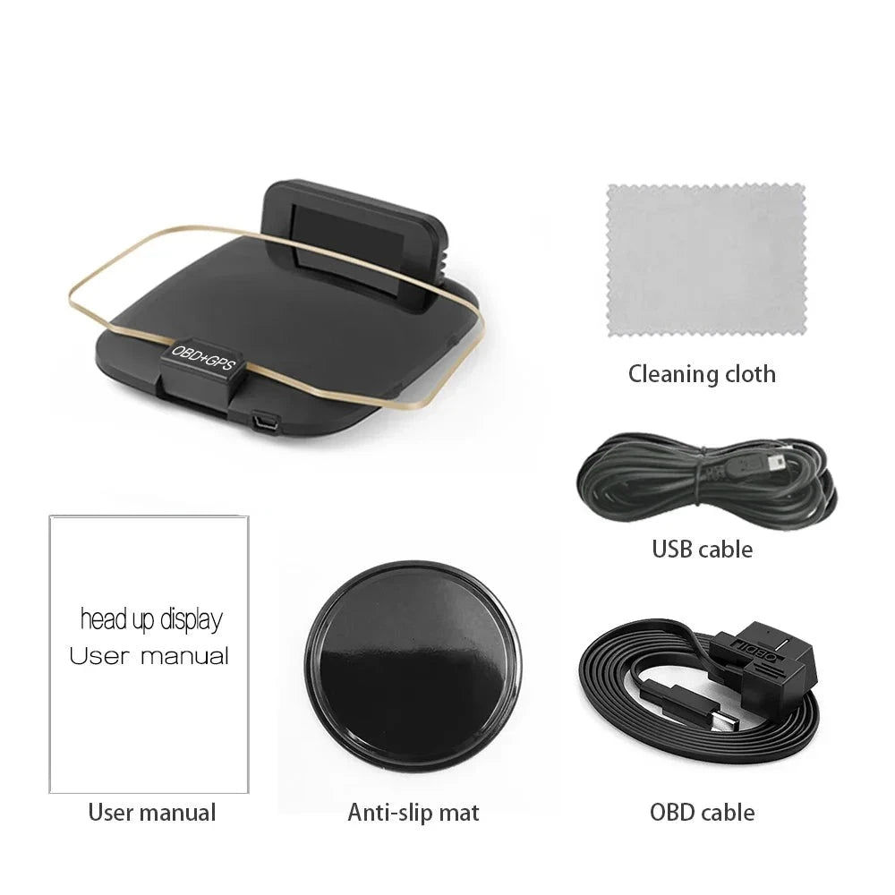 GPS Bluetooth-compatible Auto Head Up Projection