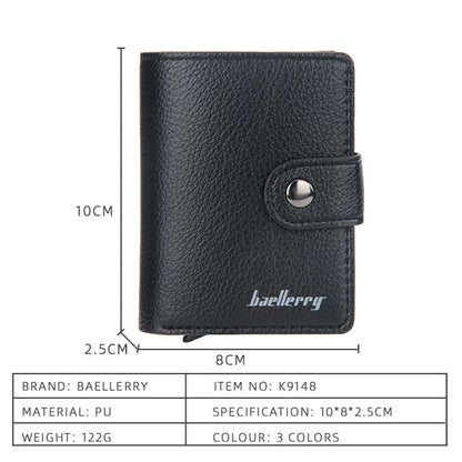RFID Card Holder Men Wallets