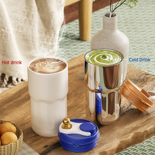 420ml Temperature Display Coffee Cup