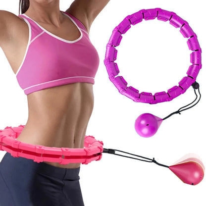 Adjustable Abdominal Waist Exercise Hoops