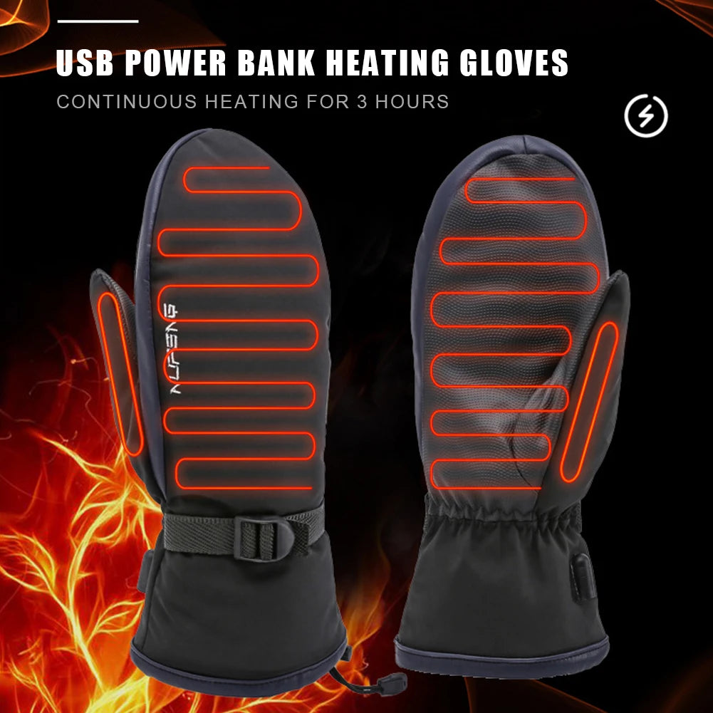 Heated Moto Gloves for Winter