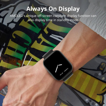 P68 AMOLED Screen Smartwatch