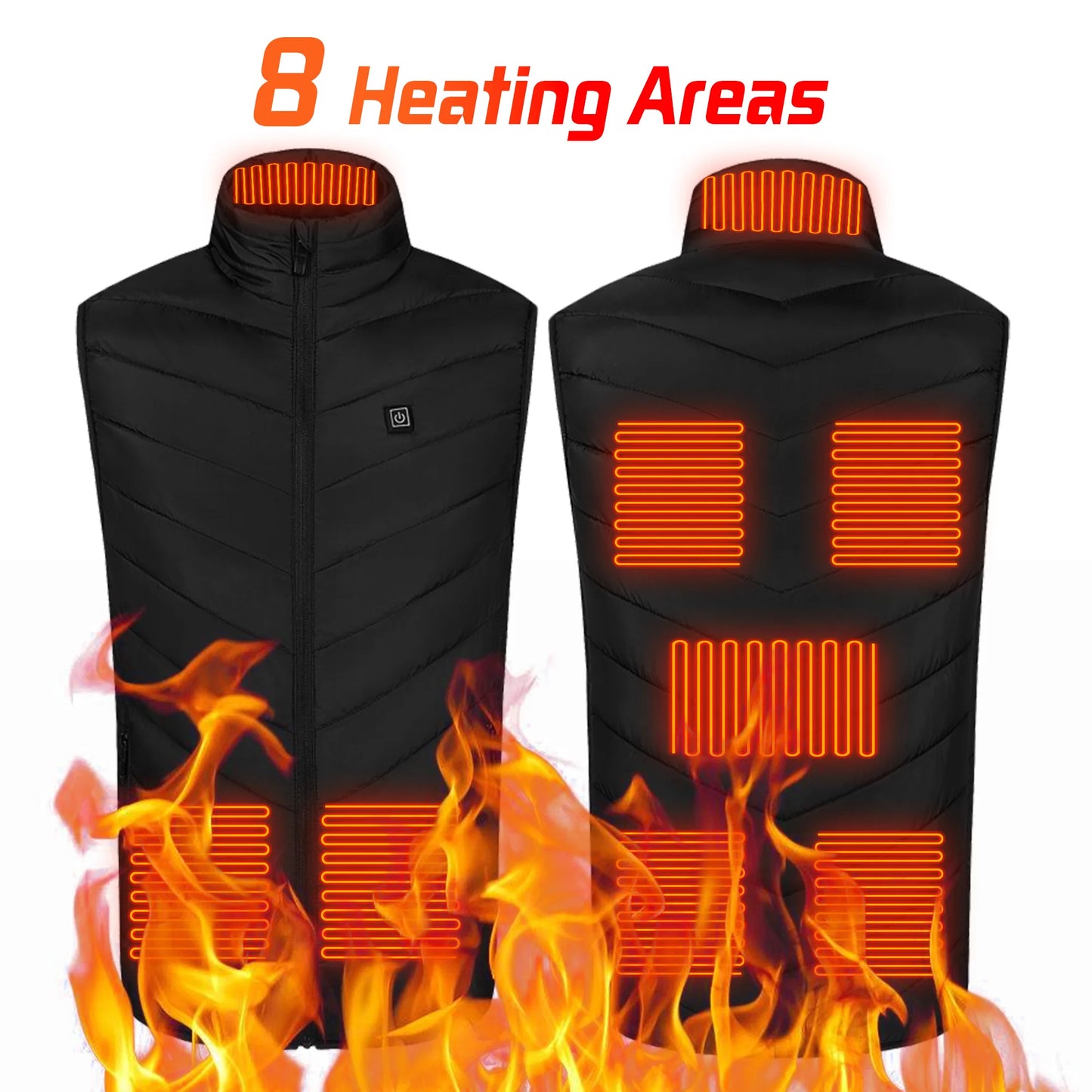 Heated 21-Area Vest