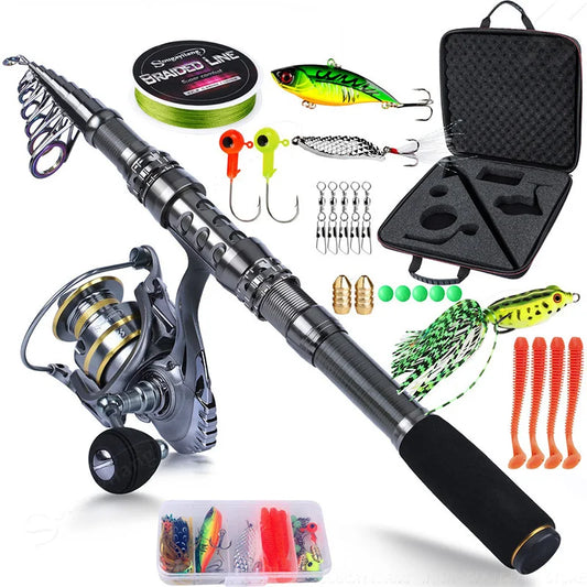 Fishing Rod Complete Set Fishing Rods Complete Set – MLH warehouse