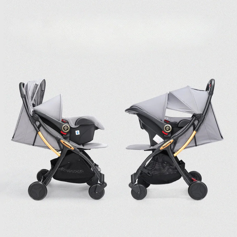 3 In 1 High View Four Wheels Stroller