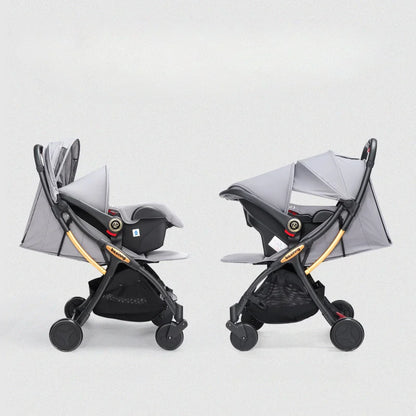3 In 1 High View Four Wheels Stroller