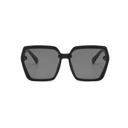 Letter D Square Frame Sunglasses