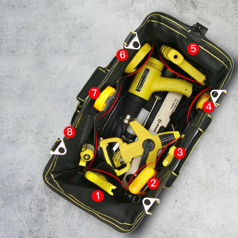 Multi Pocket Waterproof Tool Bag