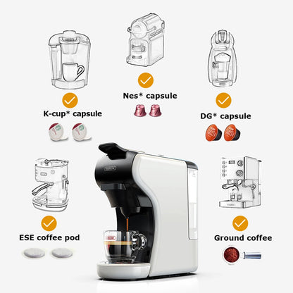 4 in 1 Multiple Capsule Coffee Maker