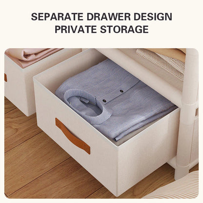 Nordic Multi-Layer Wardrobe Organizer Dresser