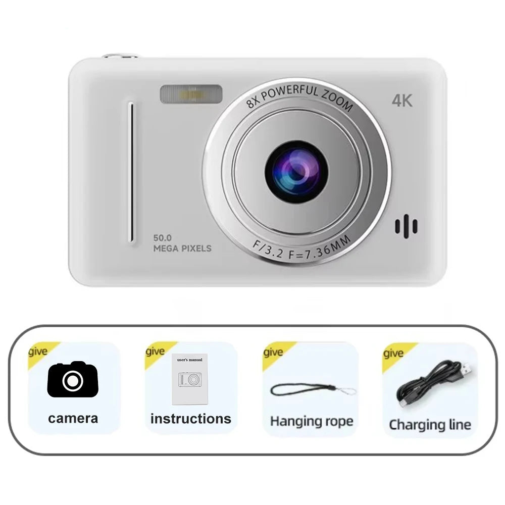 4K 50MP HD Digital Camera