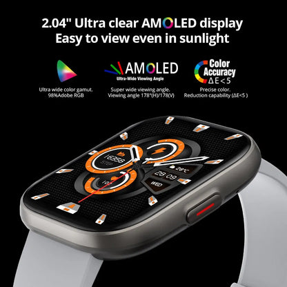 P68 AMOLED Screen Smartwatch