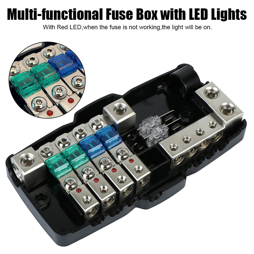 24V 12V 30A 60A Fuse Box