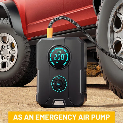 Upgraded 6 in 1 Car Jump Starter & Air Pump