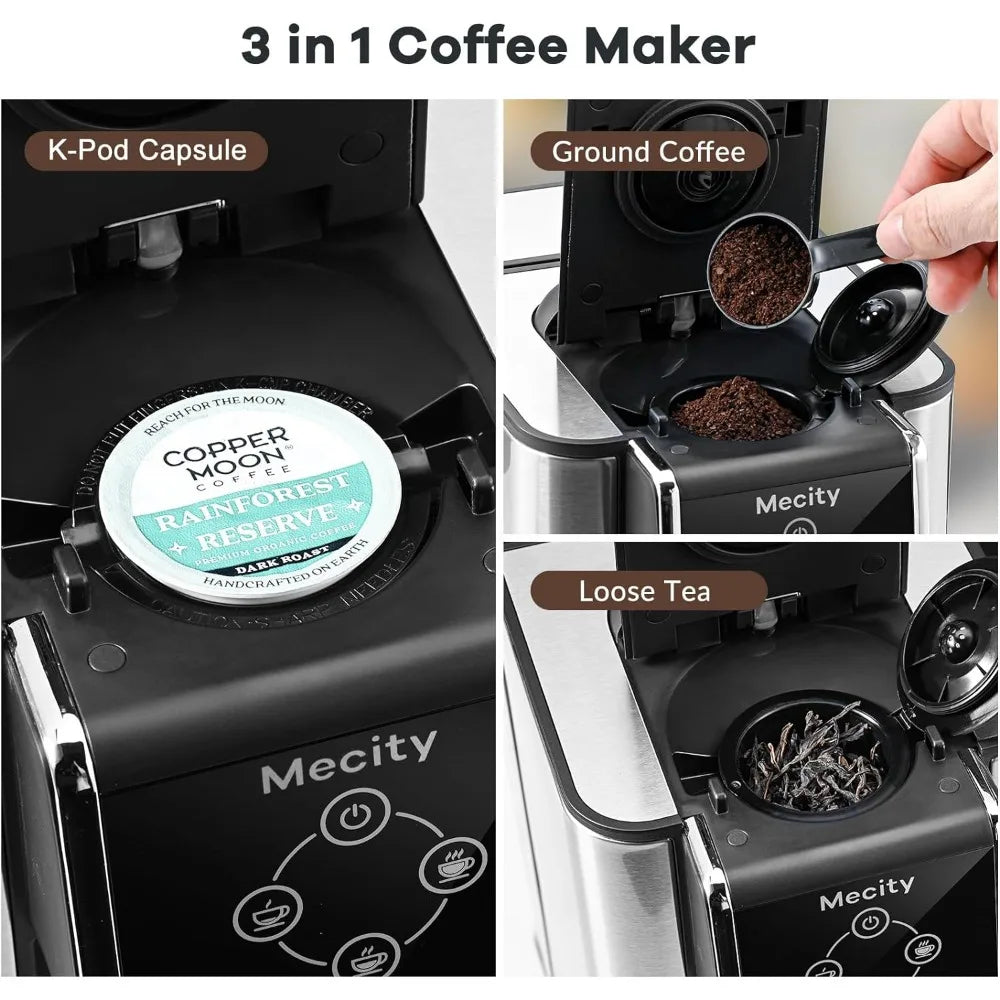 3-in-1 Single Serve Coffee Machine