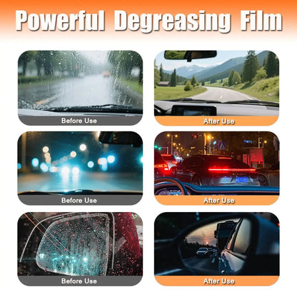 Glass Oil Film Remover for Car, 100ml Roll